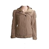 IMAGE OF Womens Columbia Titanium Insulated Milano Jacket, Striped, Red or Black (Medium, Brown)