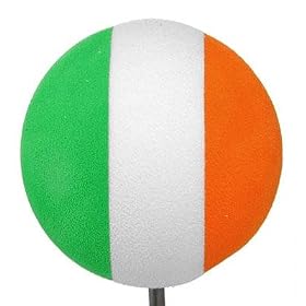 Irish Flag Antenna Ball Topper