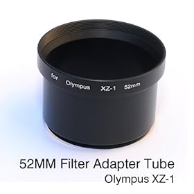 Ezfoto 52mm Lens Adapter Tube for Olympus XZ-1