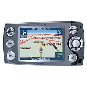 Navman ICN-550 - UK & European GPS Navigation System -  with Traffic module bundled