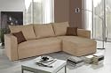 Sofa, Ecksofa, Sofaecke, Eckgarnitur "Karl" mit Schlaffunktion