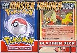 Pokemon Trading Card Game Ex Master Trainer Blaziken Deck