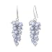 Lavender Cultured Pearl Bunch Earrings