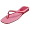- Pink Canvas Covered Sandals - 8.5