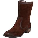 Nine West Women's Baree Bootie,Dark Brown Suede,5.5 M US