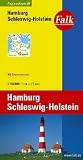 Falk Regionalkarte Hamburg, Schleswig-Holstein 1:150 000 - Falk