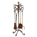 Classic Leaf Fireplace Tool Set