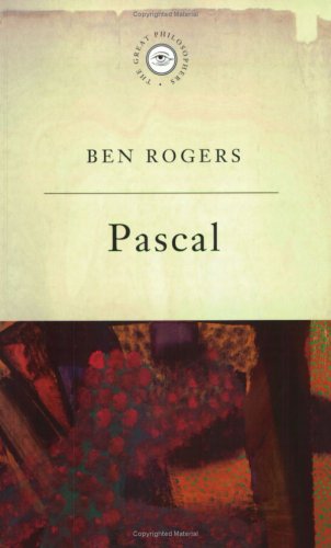 City Travel Guides Discounted  Books : The Great Philosophers:Pascal (Great Philosophers)