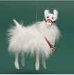 4" Christmas Llama Ornament By Annalee