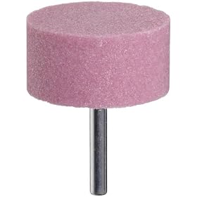 PFERD 34523 W242, Grit 60 - Medium, Aluminum Oxide Vitrified Mounted Point With 1/4" Shank