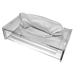 Fantasia 1222 Kosmetiktuch-Beh�lter, Acryl, leer, Klappdeckel, Ma�e: 26 x 13.5 x 5.5 cm
