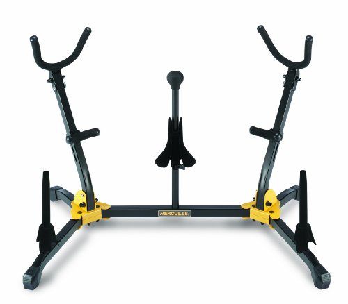 HERCULES STANDS - DS538B - Stand pour 5 instruments (saxo alto,ténor,soprano,flû