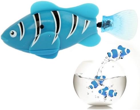 Sannysis2008 Blue Robo Fish Blue Electronic Clownfish