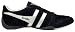 Gola Womens Chase  Black/Silver Cla406 5 UK Regular