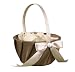 Hortense B. Hewitt Wedding Accessories, Flower Girl Basket, Shimmering Gold Meant To Be, 8-Inches Tall