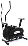 GYMMASTER ELLIPTICAL EXERCISE BIKE/ CROSS TRAINER w/seat in BLACK 2012 Model - 1 year warranty