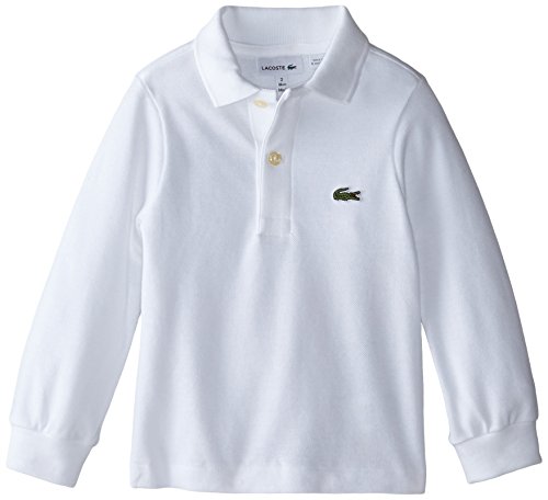 Lacoste Little Boys' Long Sleeve Classic Pique Polo Shirt Lacoste Little Boys' Long Sleeve Classic Pique Polo Shirt