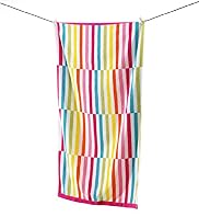 Summer Striped Beach Towel
