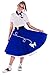 Hip Hop 50s Shop Adult 7 Piece Poodle Skirt Costume Set