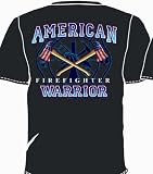 FIREFIGHTER T-SHIRTS - FIREFIGHTER T-SHIRTS - FIREFIGHTER SHIRTS - AMERICAN WARRIOR FIREFIGHTER SHIRTS - EXCLUSIVE! - FIREFIGHTER SHIRTS - AMERICAN WARRIOR FIREMAN TEE