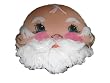 Bald Santa 6 Cookies