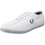 Fred Perry Men's Kingston Bowling Sneaker,White/Navy,11 UK (12 M US)