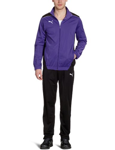 PUMA Herren Trainingsanzug Foundation Poly, team violet-black, L, 653575 10 Preisvergleich