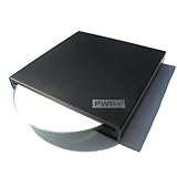 PWR+ Extra Slim External Load-In 2.0 USB CD/DVD/RW CDRW DVD±RW DVD DVDRW Drive Writer/Burner for ASUS Eee PC/N Netbook Series ; Toshiba Mini ; Acer Aspire One ; HP Mini Netbook Laptop Notebook (with free download of DVD burning software: Nero-micro)