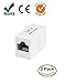 iMBAPrice Premium RJ45 Coupler - (Pack of 2) Cat6 Ethernet Cable Extender Female to Female Straight Modular Inline Coupler