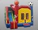 4 in 1 Sports Combo Inflatable House - Great for Rental business, Church, School, Institution.