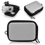 CaseCrown Brushed Granite (Silver) Hard Cover Case for Panasonic Lumix DMC-FH20K 14.1 MP Digital Camera