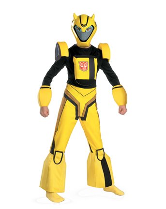 Bumble Bee Costume Transformers Deluxe Boy - Child 4-6