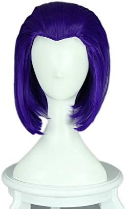 Teen Titans Raven Tblp ® 30cm Short Dark Blue Cosplay Hair Wig