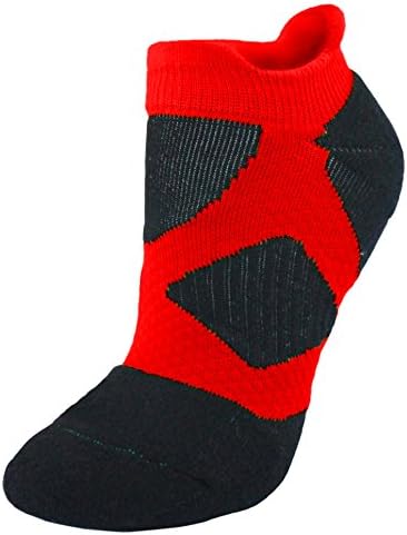 Ankle Socks Designed for Running &amp; Cycling to Help Protect Achilles Tendon. Moisture absorbing, Anti-odor Athletic Sock with Reinforced Arch Support and Stabilizing Compression Zones, Marked as L &amp; R