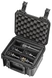 SKB Equipment Case 9 x 7 x 6 with mini-latch, 2 double (layered) dividers