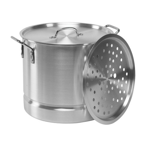 Imusa Aluminum Tamale, Seafood Steamer , 12 Quart.