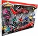 Power Rangers Samurai Action Figure 5Pack Samurai Ranger Team Disc Cycle Blue, Pink , Red, Yellow Green_s-1
