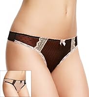 2 Pack Limited Collection Lace & Mesh Spotted Thongs