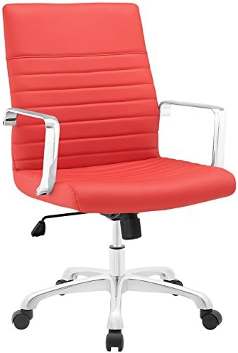 Finesse Mid-Back Office Chair in Red