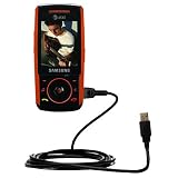 Classic Straight USB Cable for the Samsung SGH-A737 with Power Hot Sync and Charge capabilities - Gomadic Brand w/ TipExchange Technology