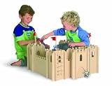 Eigenschaften Eager Beaver Toys EB620 / Eager Beaver Toys EB620 - kits4kids Ritterburg aus Holz natur
