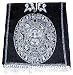 Brushed Aztec Calendar Mexican Poncho Adult Costume