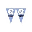 North Carolina Tar Heels NCAA 25Ft String Of 6 x 9 Party Pennants (Flags) by BSI Products Inc.