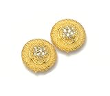 Jacqueline Kennedy Collection - Mesh Ear Clip Earrings