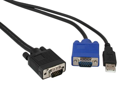 InLine KVM Kabelsatz f&uuml;r 48,26 cm (19 Zoll) KVM Switch, 1,8m, USB 2.0 Preisvergleich