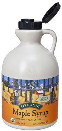 Coombs Family Farms 100% Pure Organic Maple Syrup Grade B, 32 oz Jug (Quantity of 2)