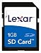 Electronics : Lexar 1GB SD Card