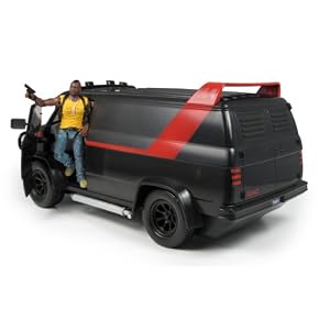 A-Team Classic A-Team Van with BA Baracus and Hannibal Action Figure by 