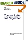 Communication and Negotiation (SAGE Series in Communication Research)