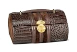 Tuscany Jewelry Tote (Brown) (4H x 8W x 6.25'D)